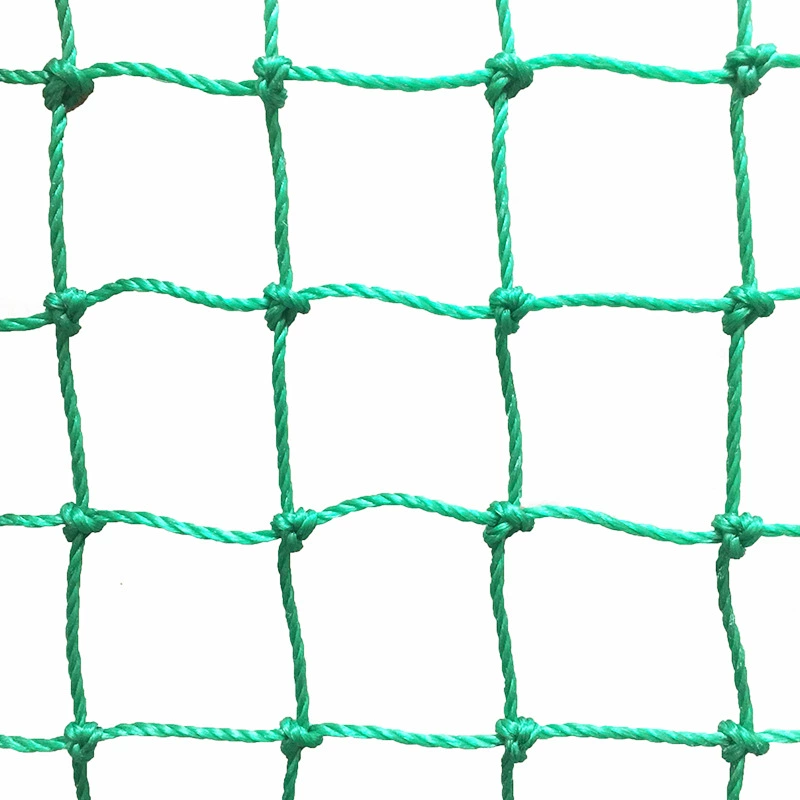 Сетка с ячейкой 4.5 см, ограждение для баскетбольной площадки, для помещений и улицы, из twist-верёвки