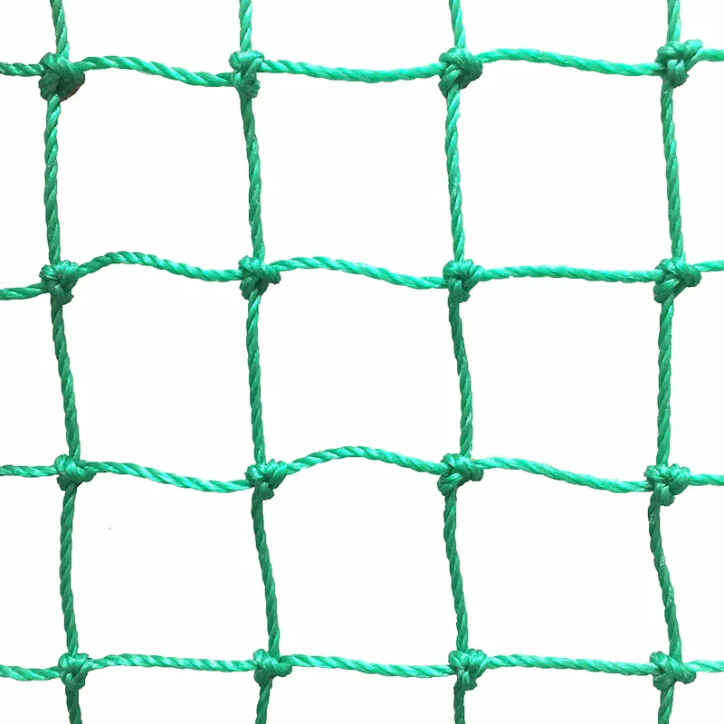 Сетка с ячейкой 4.5 см, ограждение для баскетбольной площадки, для помещений и улицы, из twist-верёвки