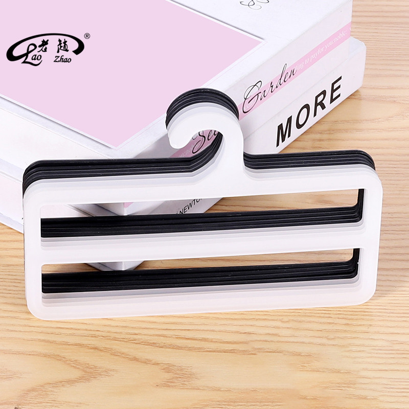 Plastic scarf shelf display rack scarf rack black scarf collar rack towel rack factory wholesale 5049#