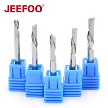 杰峰4毫米A级单刃铣刀加工亚克力有机板木料塑料左螺旋下切铣刀GQ