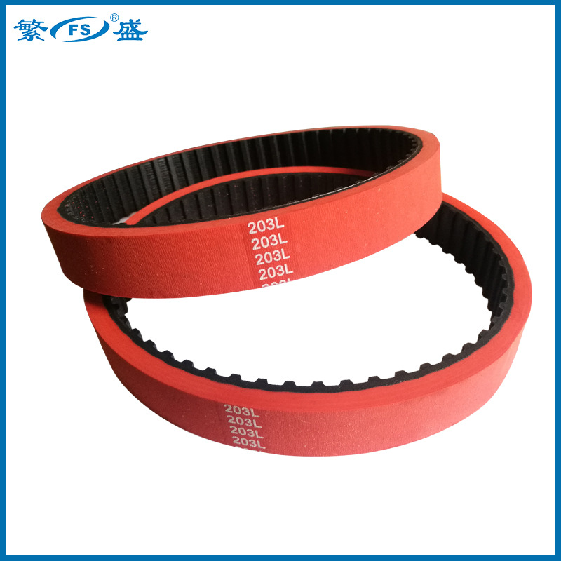 厂家供应 橡胶同步带带  加胶带 红胶送料机带