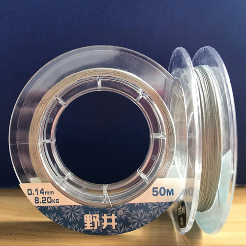 Noi 50m high-strength micro-object fishing line anti-bite fishing line pe Luya line strong pull ice fishing line