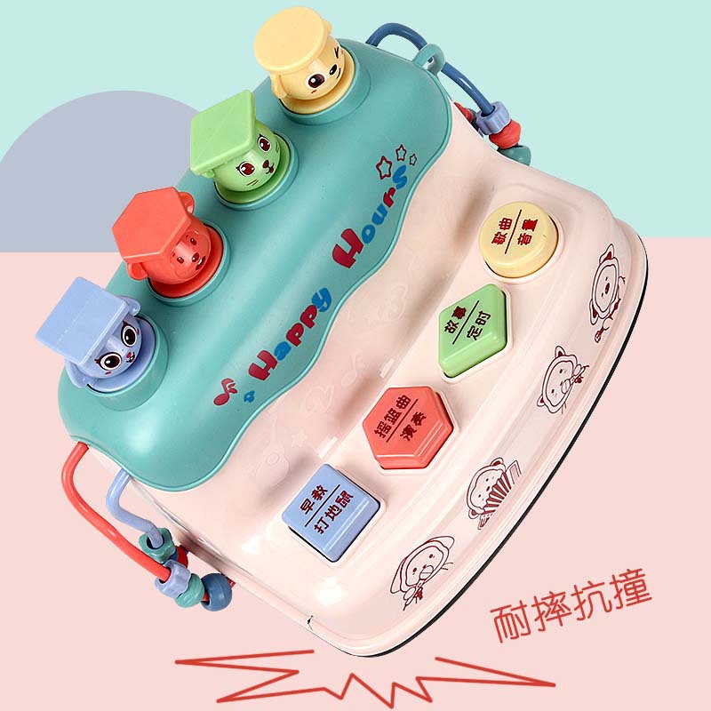 Baby Music máquina de educación temprana juguetes infantiles simulación teléfono fijo 1-2 años niños y niñas