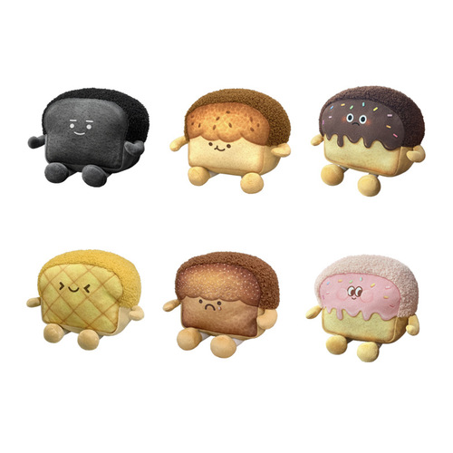 Dark Series Bread Pillow Toast Emotional Bread Doll Doll Large Cartoon Pillow Bed Backrest