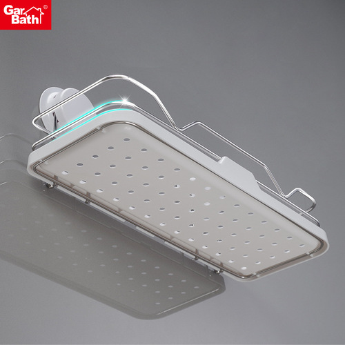 Bathroom rack, bathroom sink, toilet wall cosmetics storage rack, no punching kitchen rack