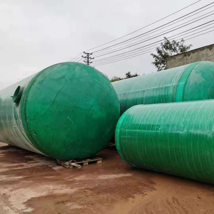 玻璃钢储罐化粪池1-100立方成品地埋式三格隔油池加厚沼气池家用