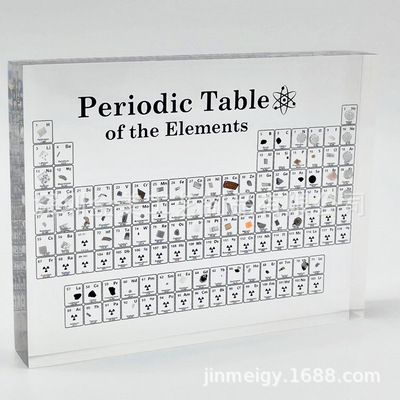 Acrylic Material object element Periodic Table Acrylic element Chemistry Decoration Material object Chemistry Collection
