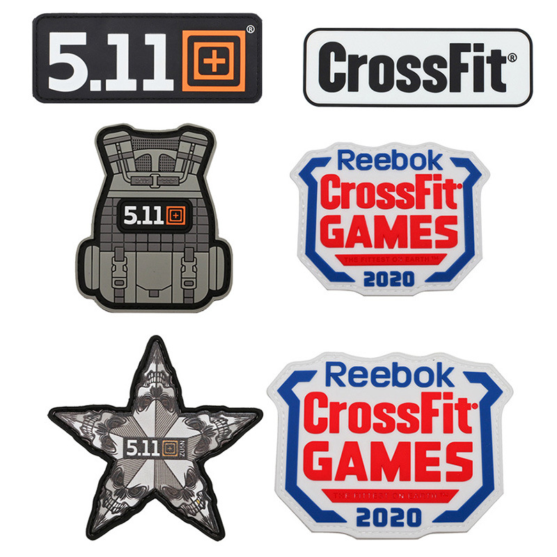 户外用品CrossFit2021臂章511战术背心标配魔术贴背包纪念贴多款