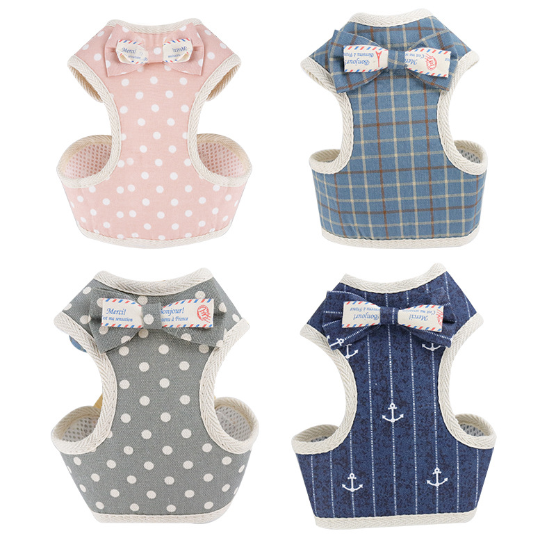 Suministros para mascotas Amazon nueva correa de perro traje chaleco arco correa de pecho correa para mascotas