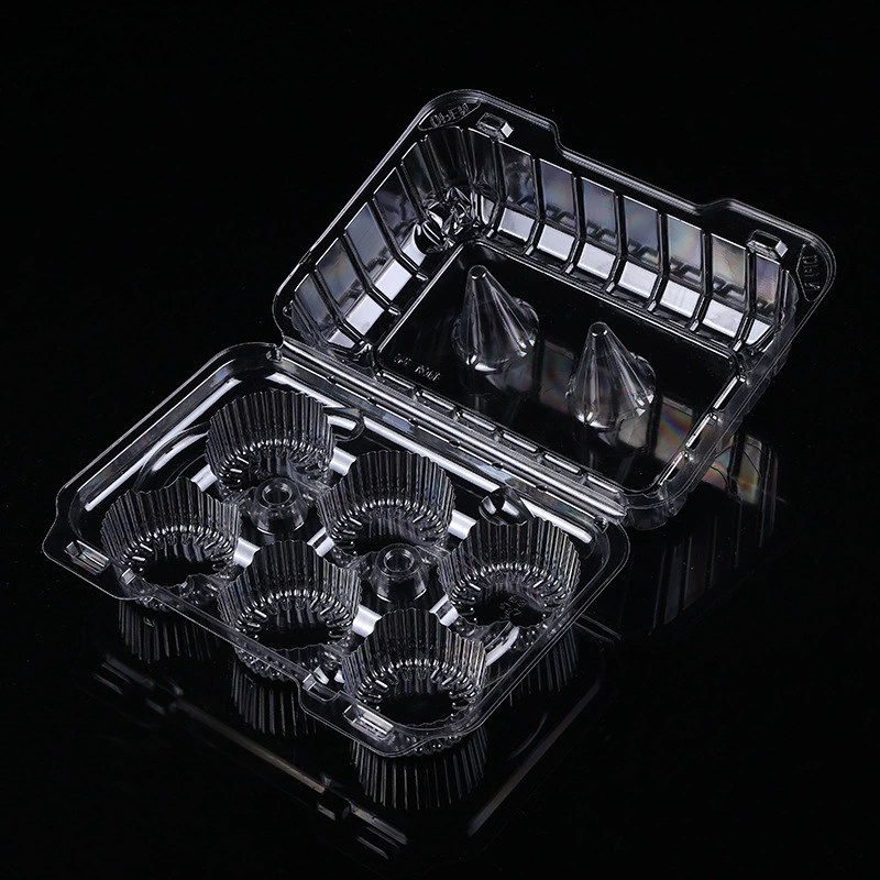 Спотовые пластиковые одноразовые прозрачные коробки для упаковки пищевых продуктов