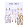 Earrings, advanced set, retro accessory, European style, suitable for import, high-quality style, boho style