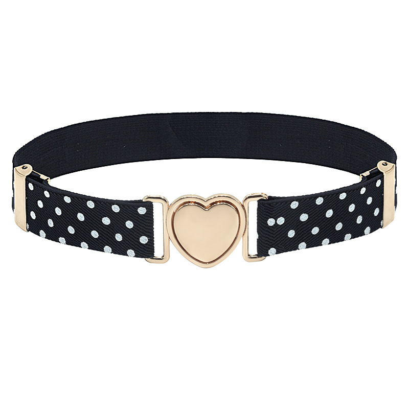 Popular japonés en línea celebridad cinturón para niños niñas decorativas perezoso sin agujeros niña estudiantes de primaria suelta cintura simple pequeña