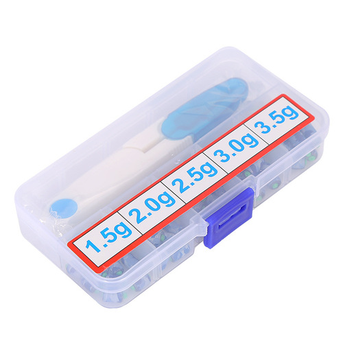 50 pieces boxed fast lead soft core lead picogram lead table fishing competitive scale lead belt scissors fishing gear fishing gear accessories