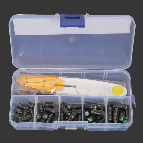 50 pieces boxed fast lead soft core lead picogram lead table fishing competitive scale lead belt scissors fishing gear fishing gear accessories