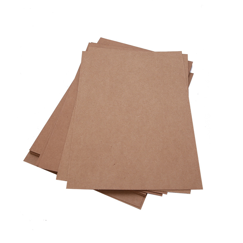 Papel kraft vintage de 2.5 mm, papel para álbumes de fotos, papel de embalaje, pulpa de madera natural, papel kraft A2, tarjeta rígida