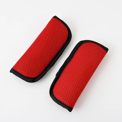 Car child seat belt Seat belt shoulder pad - red