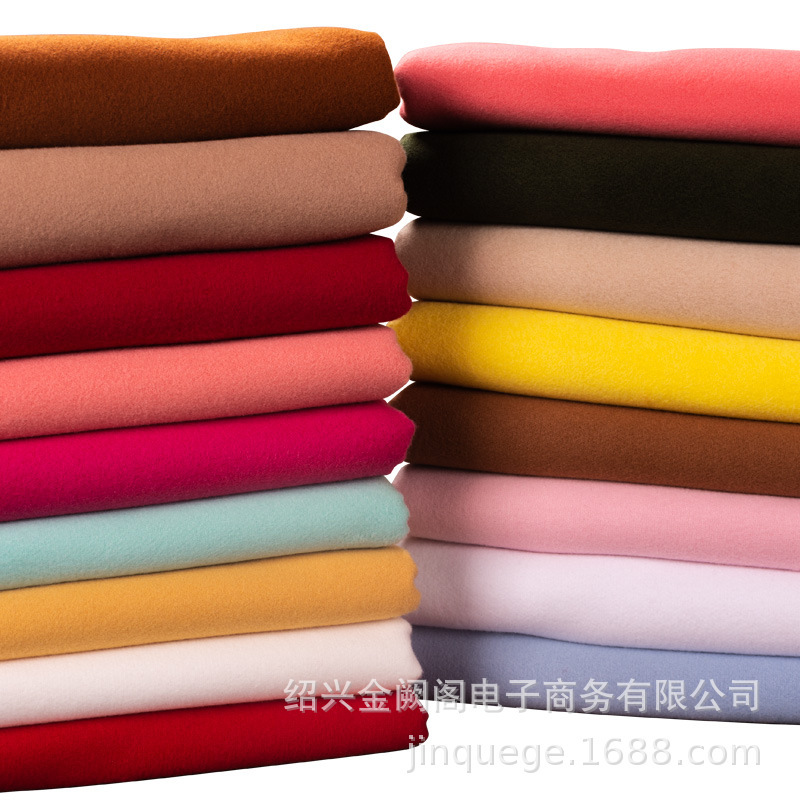 Woolen Fabric Cashmere Thickened Autumn and Winter Clothing Coat Coat Skirt Imitation Wool Double-Sided Nylon Woolen Fabric Woolen Fabric Cashmere Thickened Autumn and Winter Clothing Coat Coat Skirt Imitation Wool Double-Sided Nylon Woolen Fabric