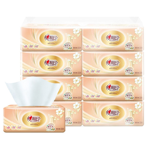 Heart-to-heart tissue paper box full box household affordable paper napkins heart-to-heart toilet paper facial tissue