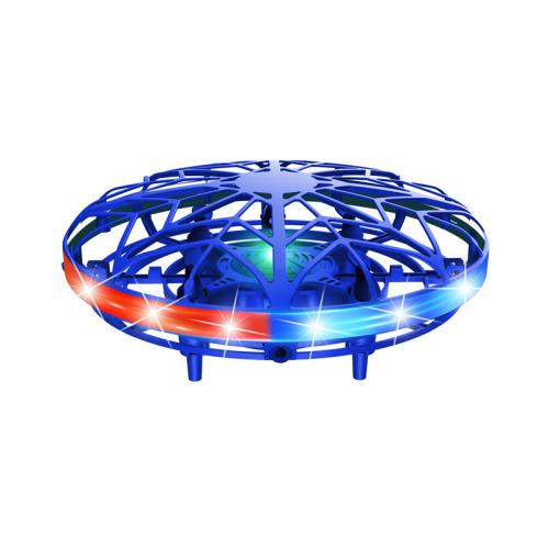 Cross-border children's interactive UFO toy watch remote quadcopter with obstacle avoidance and aerial photography drone