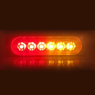 decorative explosive strobe light, Other Automotive Exterior Supplies - red-yellow-6led-12-24vabs-bright