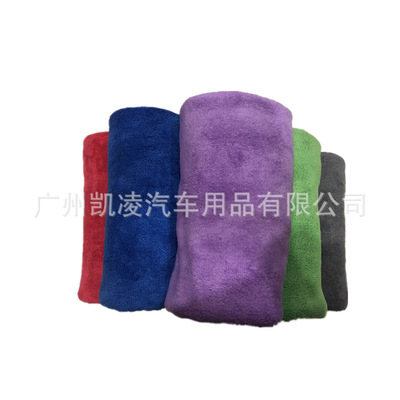 汽车保养清洁400g65x33汽车用品洗车毛巾纳米纤维毛巾吸水擦车巾