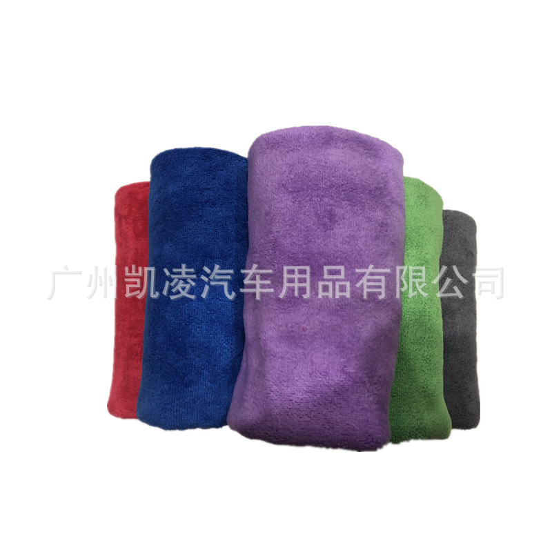 汽车保养清洁400g65x33汽车用品洗车毛巾纳米纤维毛巾吸水擦车巾