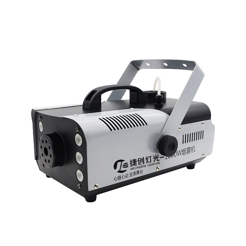 Máquina de Humo Jiechuang de 1500w para Cigarrillos Electrónicos, Máquina de Humo Multicolor de Temperatura Constante para Escenarios, Tipo Bar, Transfronteriza