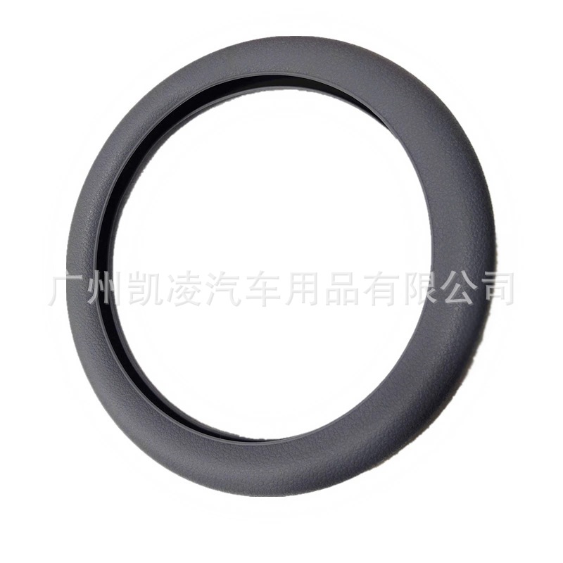 Patrón de cuero cubierta del volante de silicona de moda antideslizante cubierta de la manija de silicona absorbente de sudor cubierta del volante universal cuatro estaciones Universal