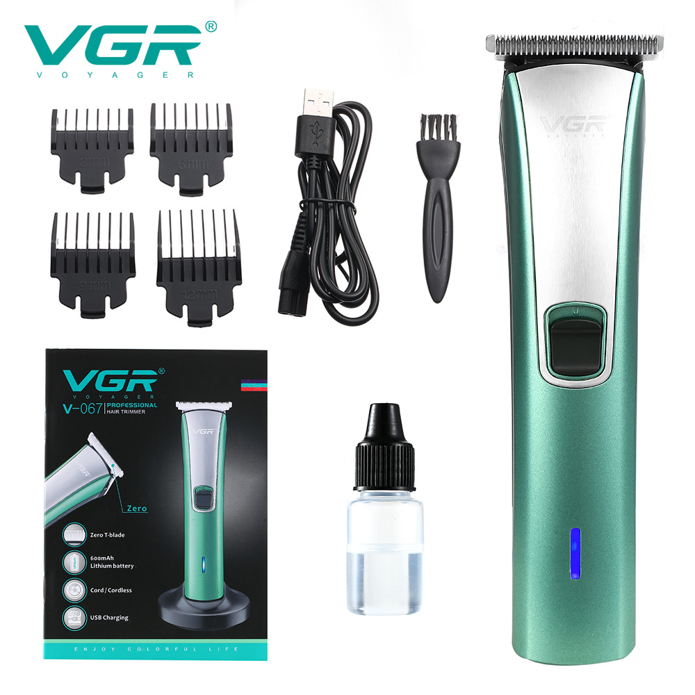 Professional Hair Clipper for Home Use New Spiral Electric Stainless Steel for Men with Engraving Design_voghion.com