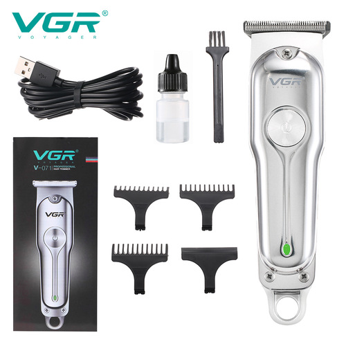 vgr cross-border new style hair clipper carving men's electric clipper hair salon home electric clipper oil head hair clipper 071