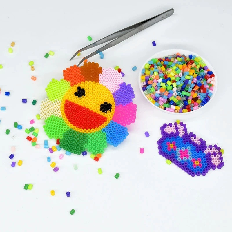 Детская головоломка-спелл-пин DIY игрушка головоломка орнамент светящаяся фасоль, горячие бисеры, смешение бобов, торговля оптом