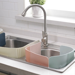 Pool baffle creative kitchen household sink wash basin foldable water and oil baffle anti-splash