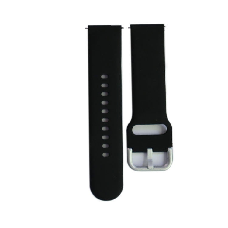 Para Samsung Galaxy reloj Active2 correa de silicona de color sólido 20/22mm correa universal en stock