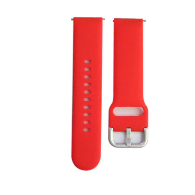 Para Samsung Galaxy reloj Active2 correa de silicona de color sólido 20/22mm correa universal en stock