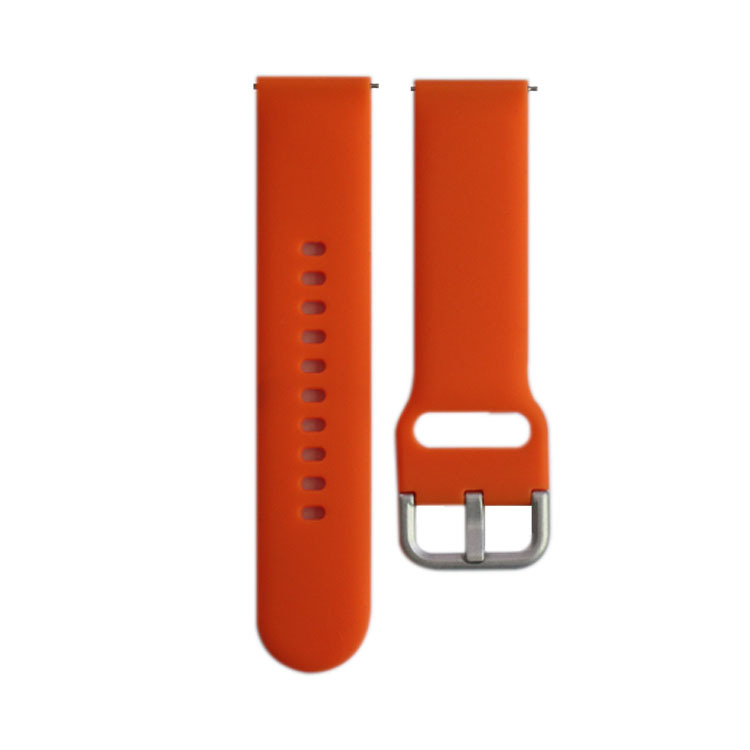 Para Samsung Galaxy reloj Active2 correa de silicona de color sólido 20/22mm correa universal en stock