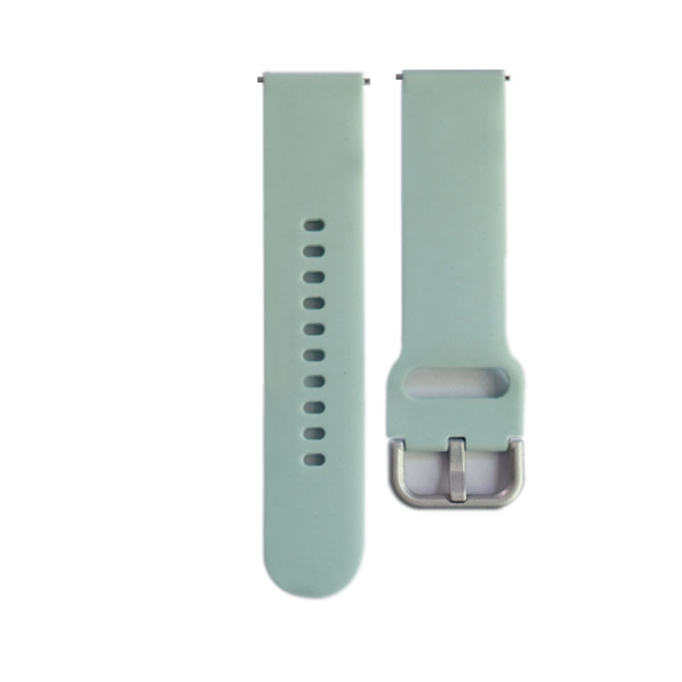 Para Samsung Galaxy reloj Active2 correa de silicona de color sólido 20/22mm correa universal en stock