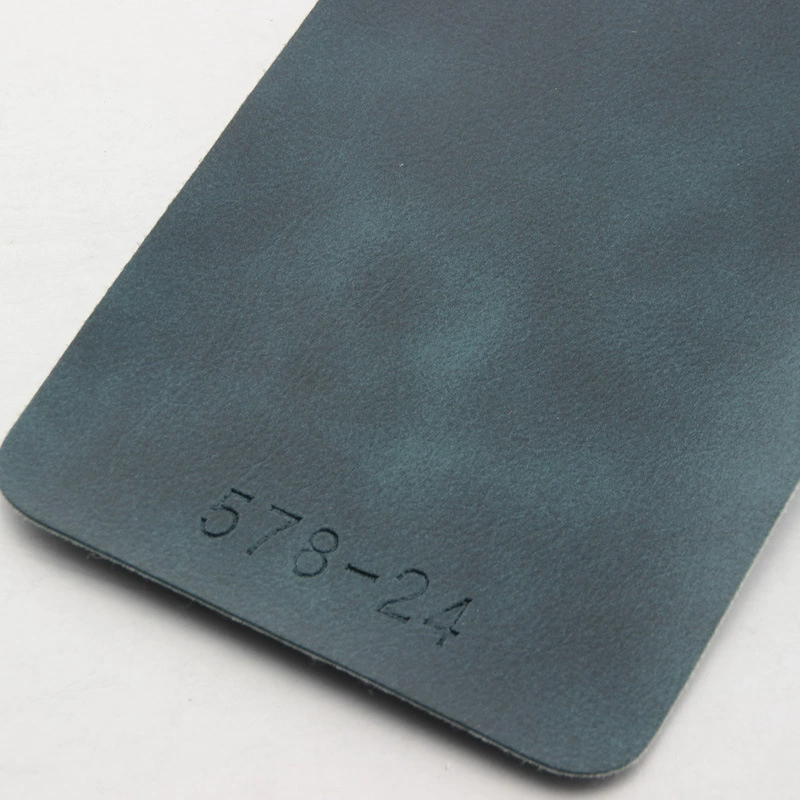 Simulation oil wax leather decorative leather Sauda leather material PU leather fabric shiny noodles imitation leather hard bag artificial leather leather
