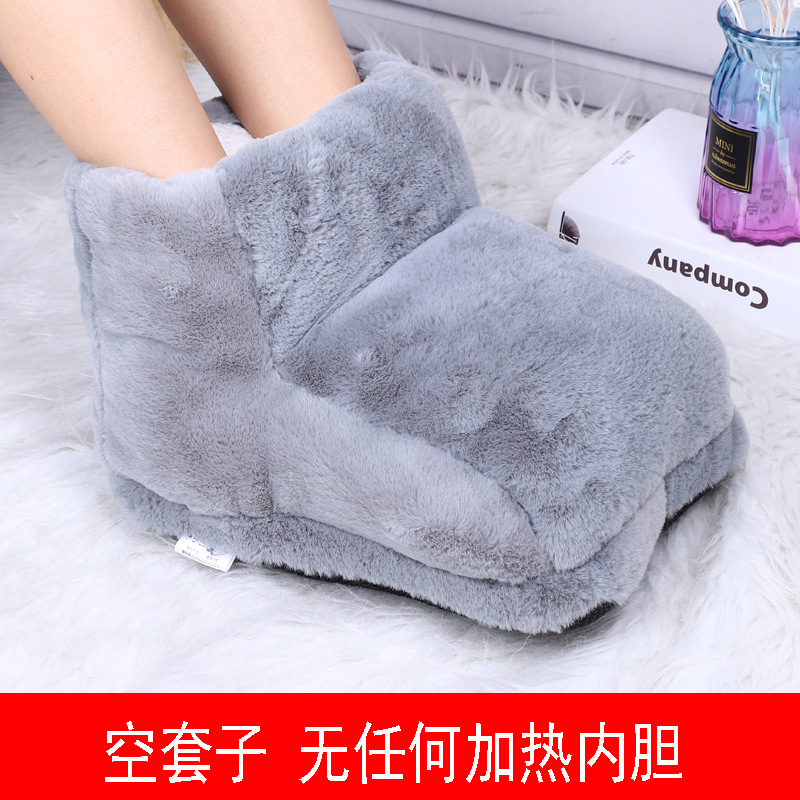 Calentador de pies alto calentador eléctrico USB zapatos calentador eléctrico Oficina dormitorio artefacto cama dormir carga bolsa de agua caliente cubierta image 21