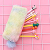 Cute plush Japanese capacious high quality pencil case for elementary school students, new collection