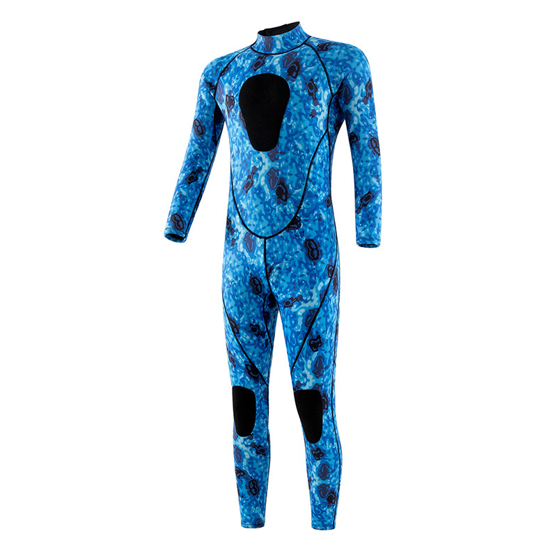 3mm Diving Suit for Men, Warm and Cold-Resistant Surfing Swimsuit, Diving Suit for Women, Snorkeling Suit, Thickened Freediving Wet Suit