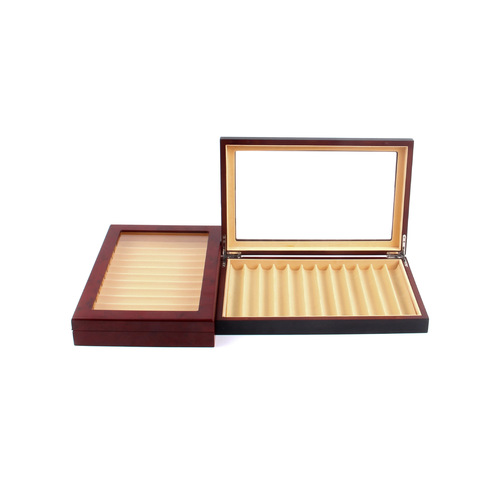 Pen box 12 23 34 wooden pen display box stationery box paint pen storage box wooden box