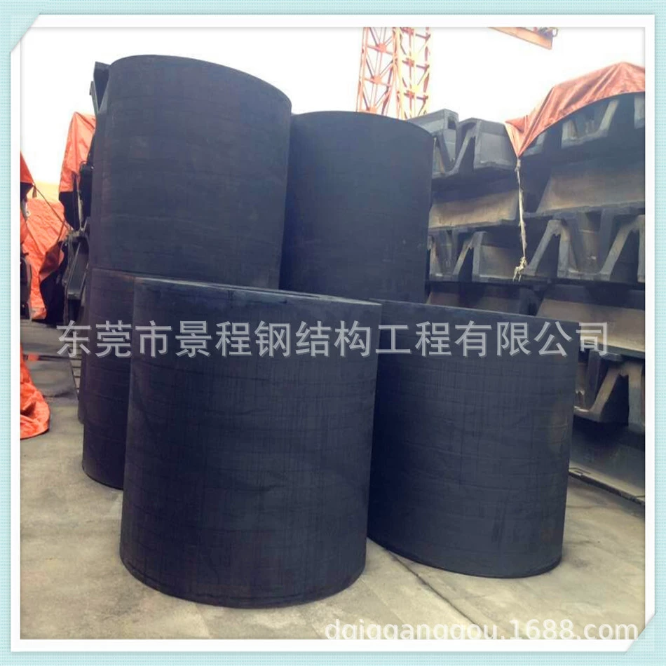 Проект по удалению якорной цепи из резиновых фендеров Zhuhai D1000 и замене стальных стержней фендеров Meizhou круглого сечения 1200.