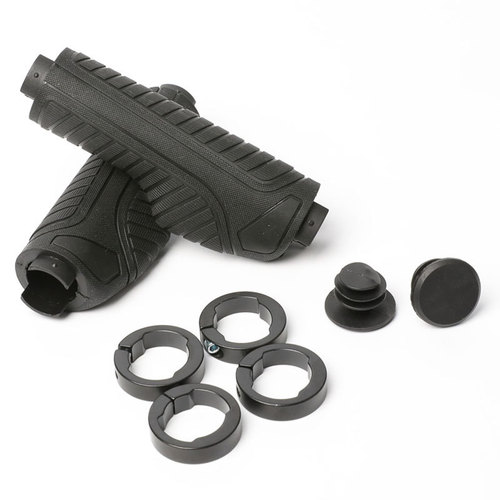 New two-sided locking handlebar cover ergonomic meat ball shock-absorbing double-sided locking cycling equipment bicycle handlebar cover