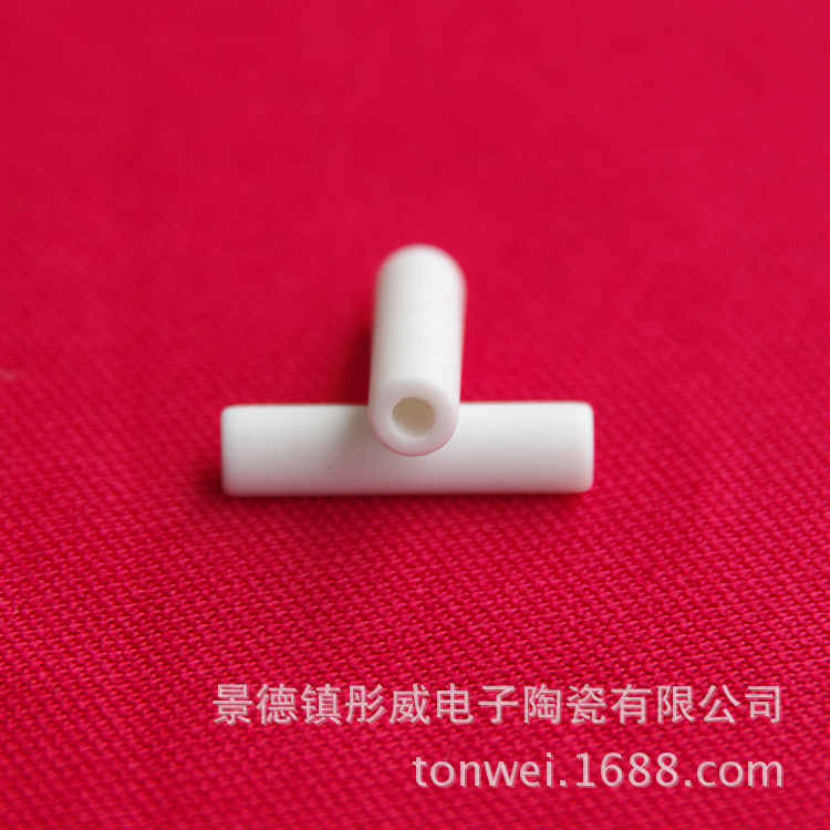 厂家供应 保险丝陶瓷管 氧化铝陶瓷管   熔丝管陶瓷外壳  瓷接头