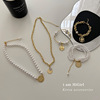 South Korean goods from pearl, fashionable design necklace, simple and elegant design, trend of season, wholesale