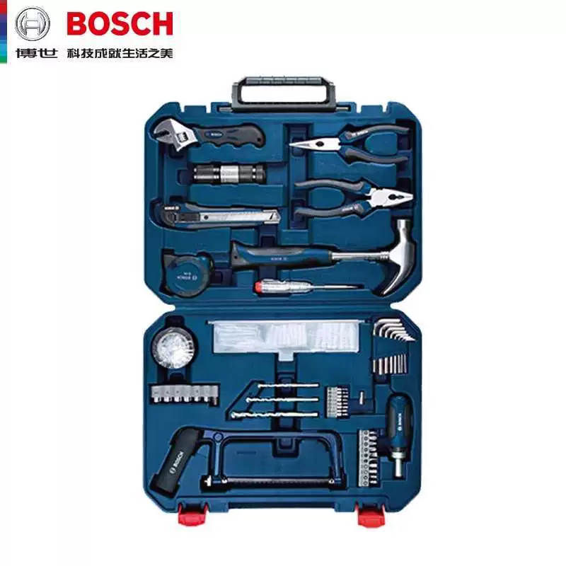 Box, carpentry for repair, universal tools set, 108 pieces