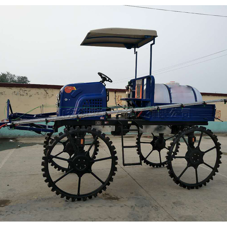 可调速四轮打药机 自走式喷杆喷雾机 玉米水稻地乘坐式喷药机