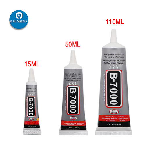 Manufacturer Direct Sales with Needles DIY Adhesive B7000 Phone Screen Glue for Phone Case Sticker Jewelry Tools