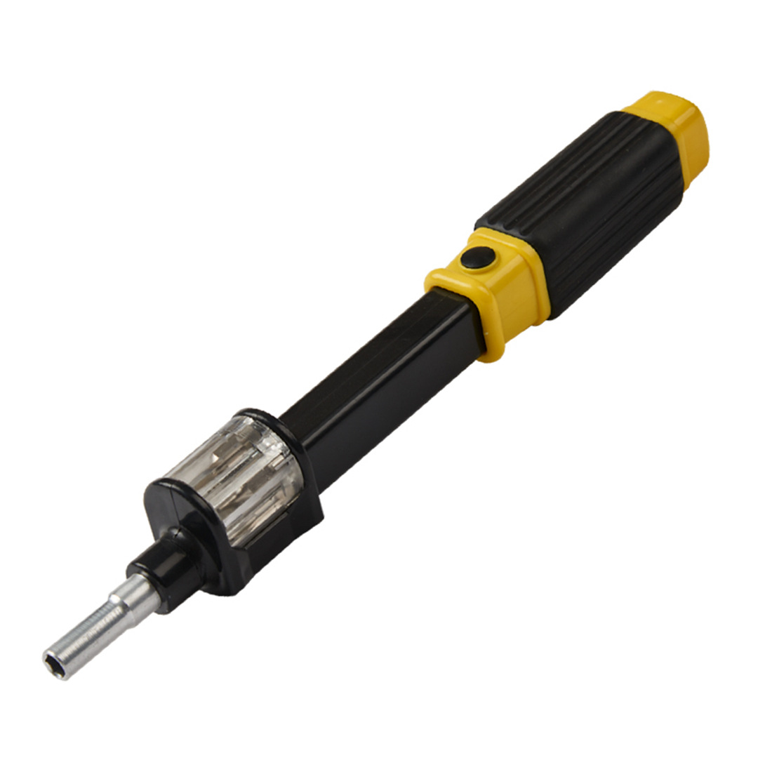 Factory Gift Supermarket Retail Combination Screwdriver 6 in 1 Screwdriver Retractable Rotating Head Changing Square Handle Screwdriver