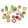 Children's fruit toy, family wooden realistic set for kindergarten